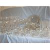 Image 1 : Large set of crystal etched glassware