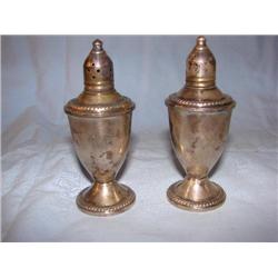 Weighted Sterling Salt & Pepper