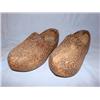 Image 1 : Pair of wooden shoes