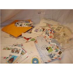 Large amount of stamps