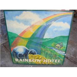 English Double Sided Pub Sign