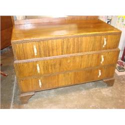 3 drawer chest with bakelite handles