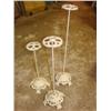 Image 1 : 3 metal hat display stands