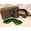 Image 1 : Original  WWII Army goggles in box
