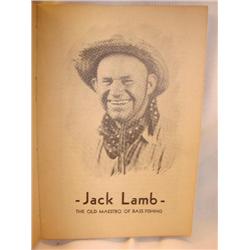 1st Edition Jack Lamb "Bass Fishing"