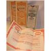 Image 1 : 4 old stock certificates