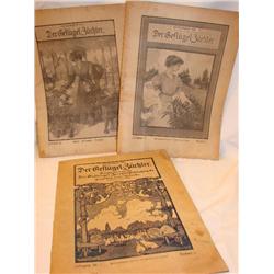 3 German Newspapers (1914-15)