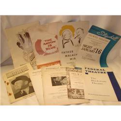 Old Playbills-great condition, great ads!!!