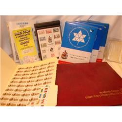 Stamp price guides, sleeves,collection