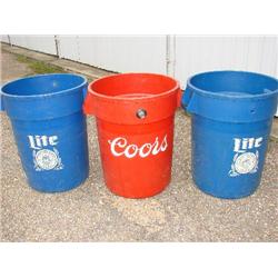 3 Keg/Cooler tubs