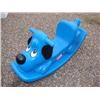 Image 1 : Little Tikes blue dog child's rocking toy
