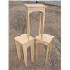 Image 1 : 3 wood tables