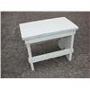Image 1 : White painted bench