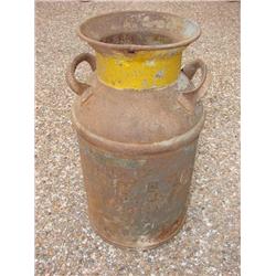 Old Metal Milk Can
