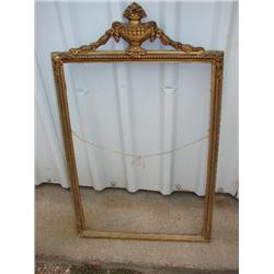 Ornate wood gold frame