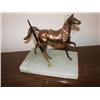 Image 1 : Marble base, brass horse pen holder