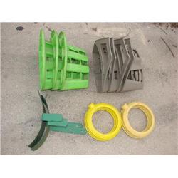 Garden hose reels & sprinklers