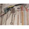 Image 1 : Yard tools-14 total-shovels, rakes, misc.