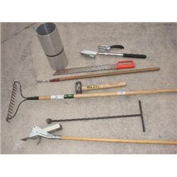 Misc. yard & hand tools