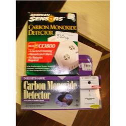 2 New Carbon Monoxide detectors
