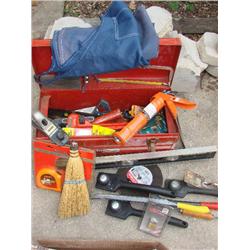 Large tool box filled w/tools!!!