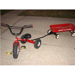 Radio flyer wagon & Trike
