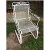 Image 1 : Metal patio chair