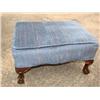 Image 1 : Footstool with ball & claw feet