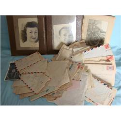 Old photos, letters & stamps