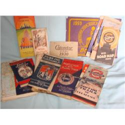 Old Maps-Champion Oil, Firestone.