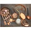 Image 1 : Copper Cookware, utensils, hanging rack