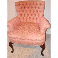 Pink Parlor Chair