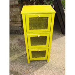 Yellow Vegetable Cabinet