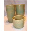 Image 1 : 3 Pottery Vases-marked