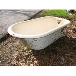 Old Claw Foot Slipper Tub