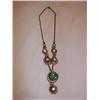 Image 1 : Vintage necklace w/blue stone