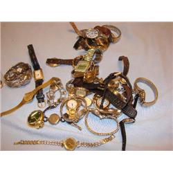 Large amount of watches