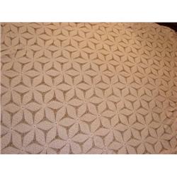 Hand crocheted spread