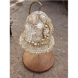 Hanging ornamentation from old jewelry