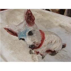 Chalk Scottie Dog