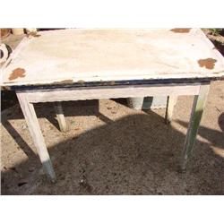 Enamel top table
