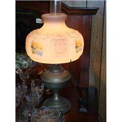 Old oil lamp-converted to electric