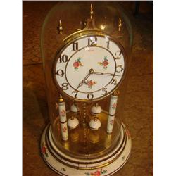 Kundo glass dome mantle clock