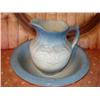 Image 1 : Old Pottery Pitcher & Bowl Set