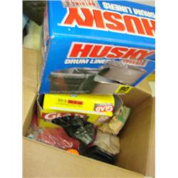 Large box of "garage" stuff