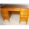 Image 1 : 8 drawer solid wood desk