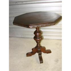 Octagon occasional table