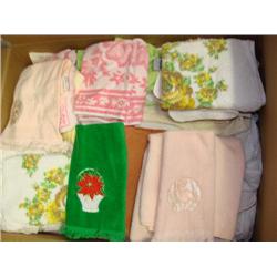 Large lot of towels & sheets