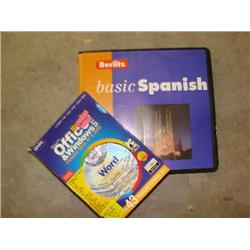 Training tapes, MS Office & Spanish