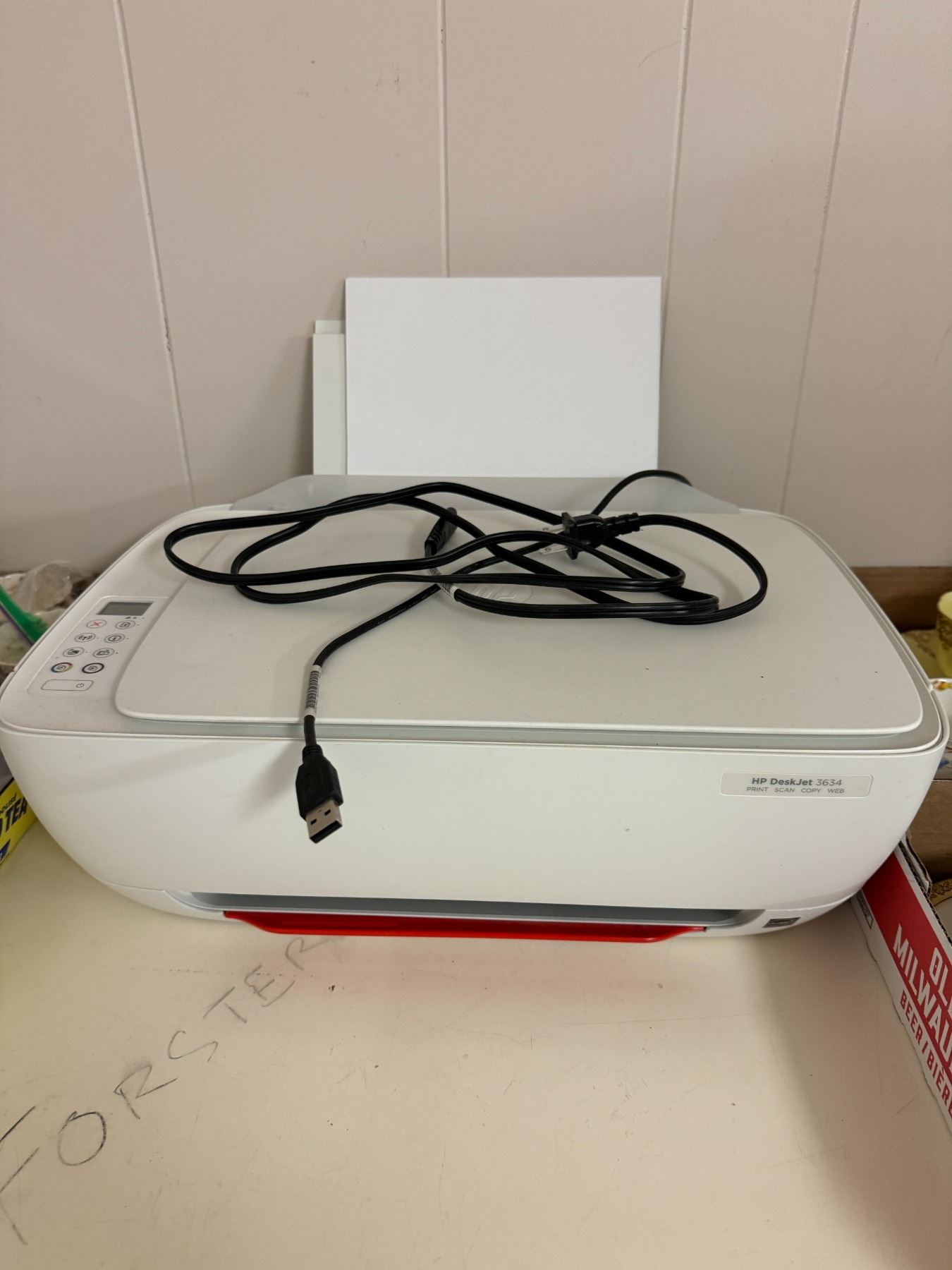 HPJ 3634 print scan copy printer
